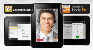 CounterPath's Bria Android Tablet Edition is now available on Kindle Fire HDX