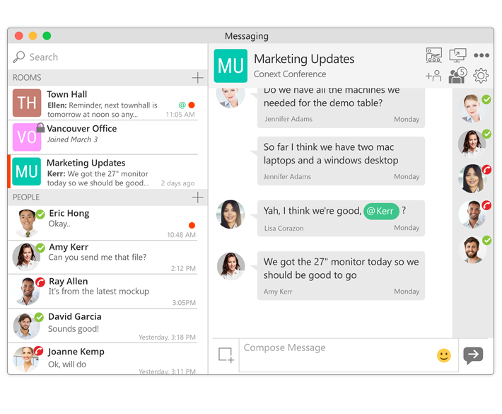 Real-time-team-messaging